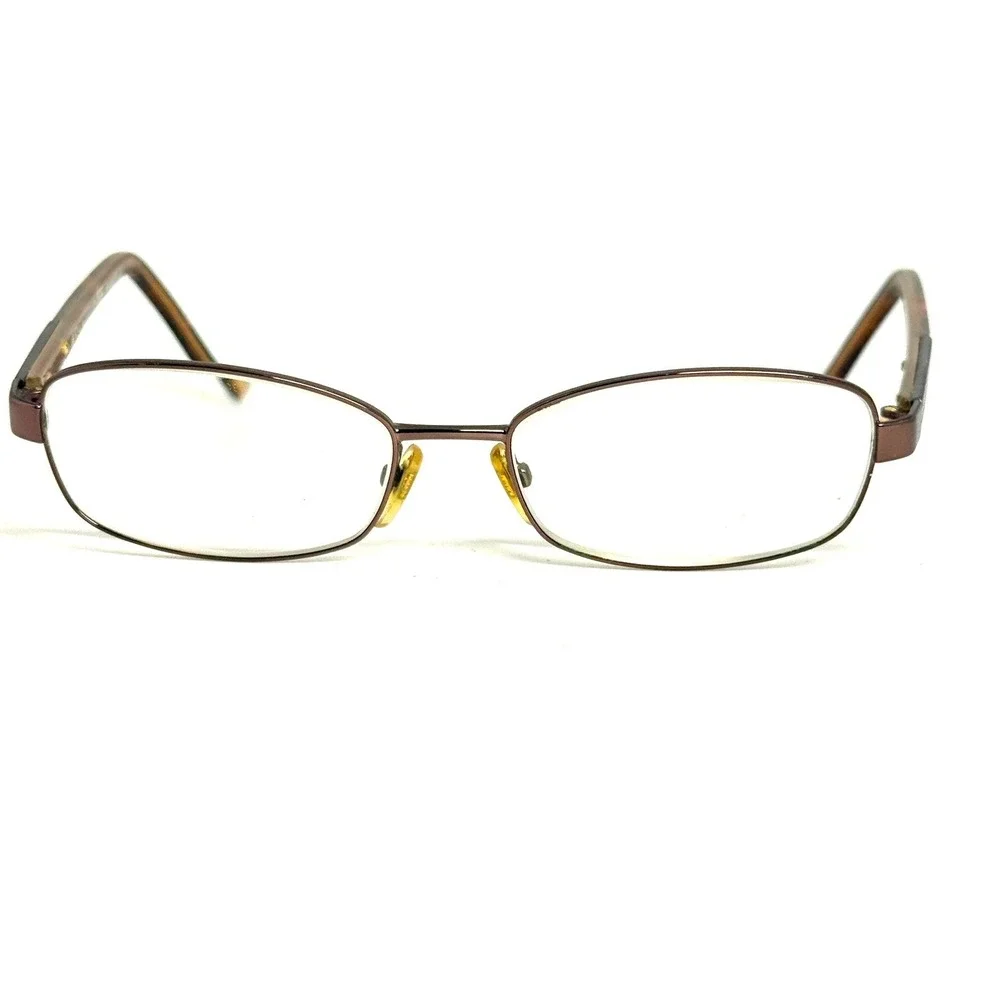 Anne Klein AK9097 508 Brown Tortoise Oval Eyeglasses Frames 52-16-135